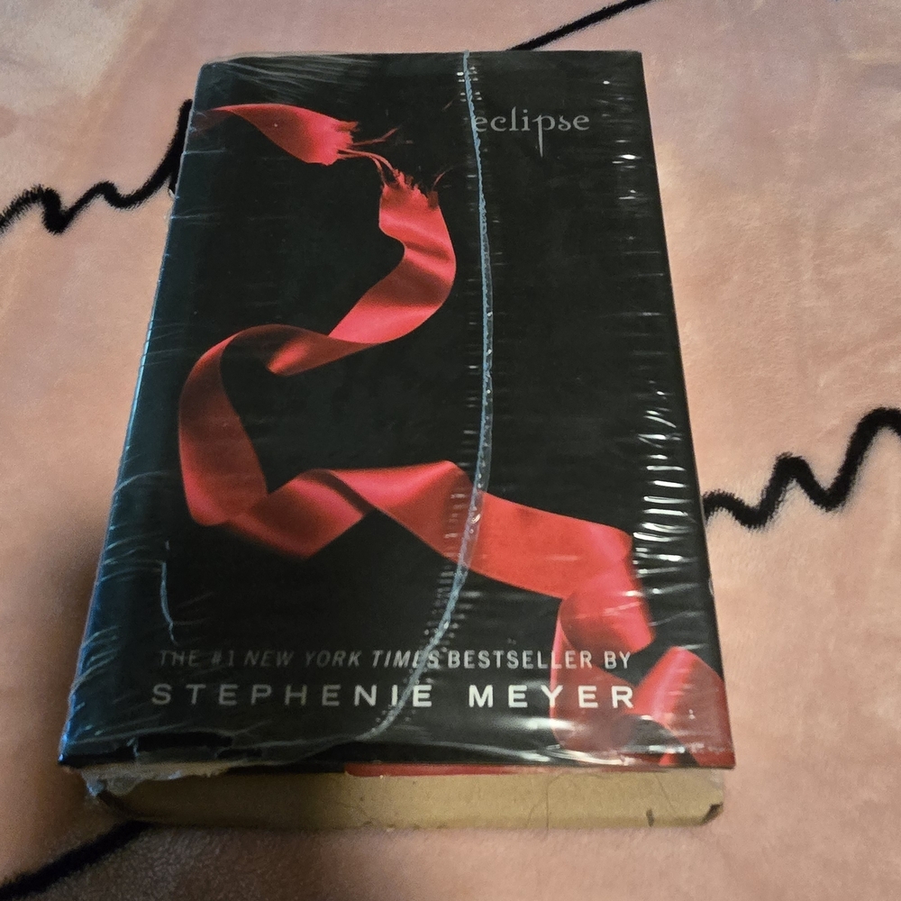 Eclipse Hardcover Book with Red Ribbon Cover